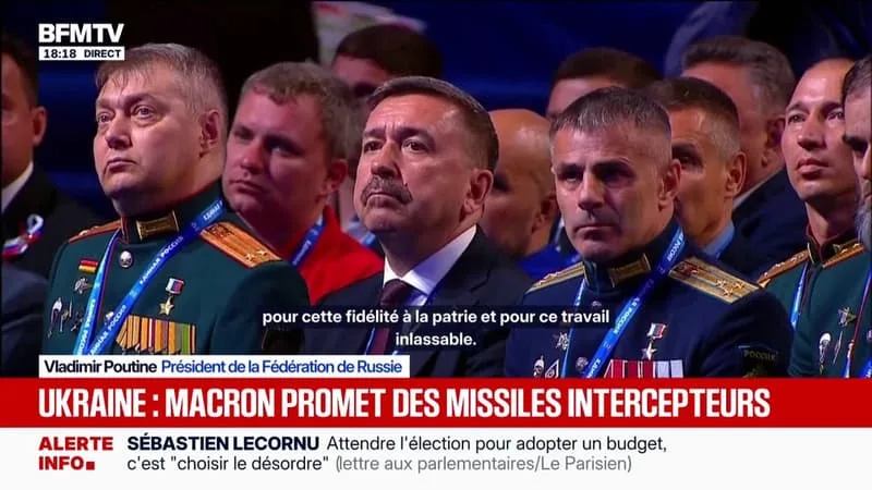 Vladimir Poutine reconnaît les difficultés de la guerre avec l'Ukraine lors d'une allocution à Moscou