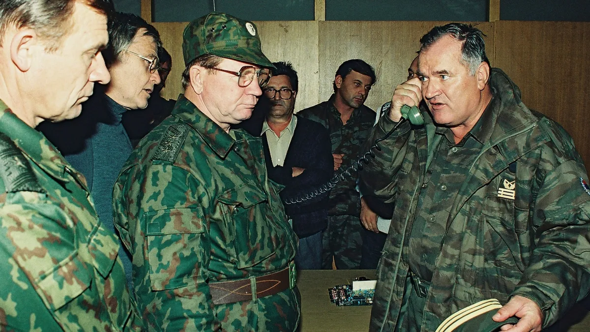 Ratko Mladic, ex-Bosnian Serb warlord who oversaw atrocities in Bosnia, dies in prison at 84