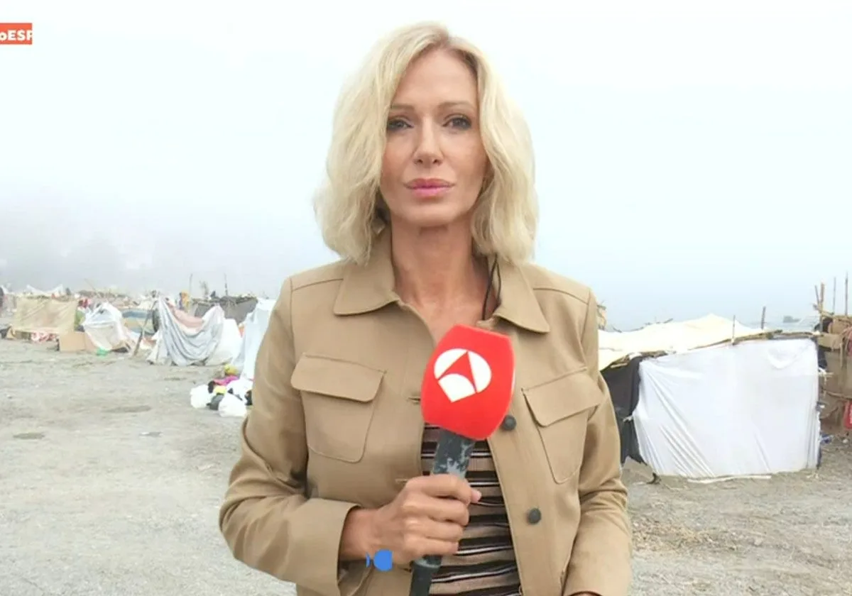 Susanna Griso, impactada desde la playa del Trampolín de Ceuta: «Es la imagen de la vergüenza, no es propia del primer mundo»