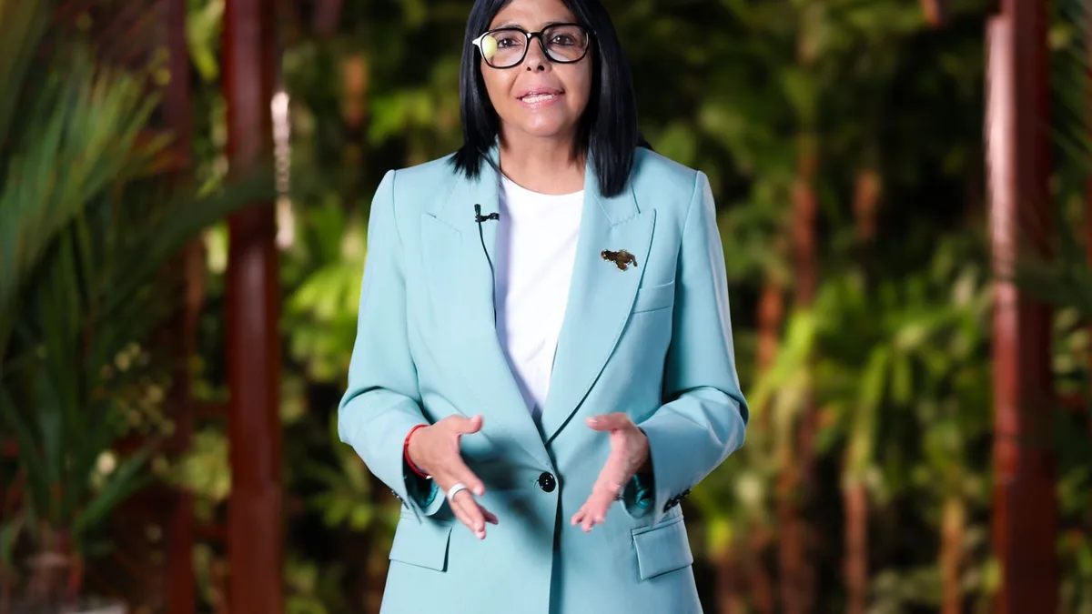 Delcy Rodríguez cifra en 25 años el acuerdo petrolero con EEUU y avanza inminentes alianzas con Repsol y Chevron