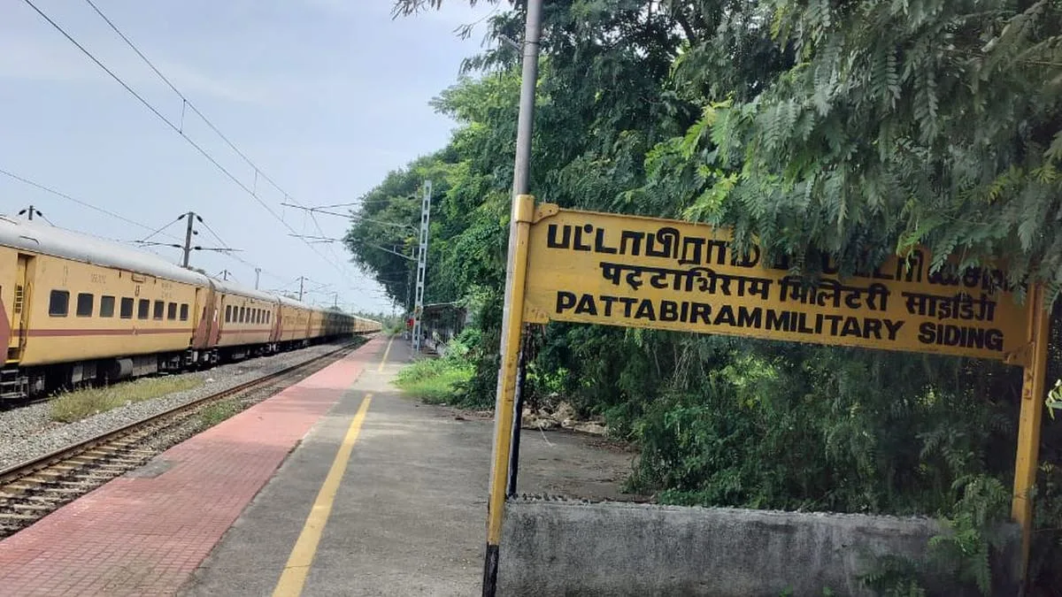 Pattabiram Military Siding railway station to get foot overbridge at ₹2.93 crore