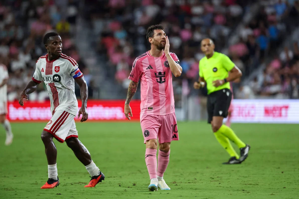 Lionel Messi en Inter Miami vs. Toronto, en vivo