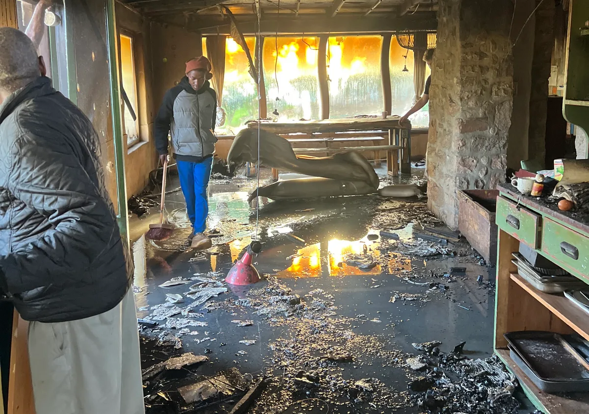 HOPE FROM ASHES: Community rallies behind NPO as fire halts vital child-focused programmes