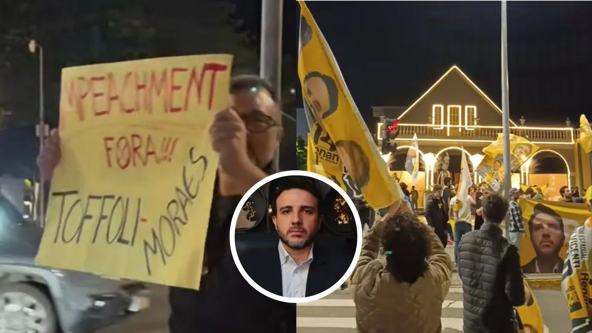 Oito cidades de SC têm manifestações de apoio a Renan Santos após suspensão da campanha do candidato