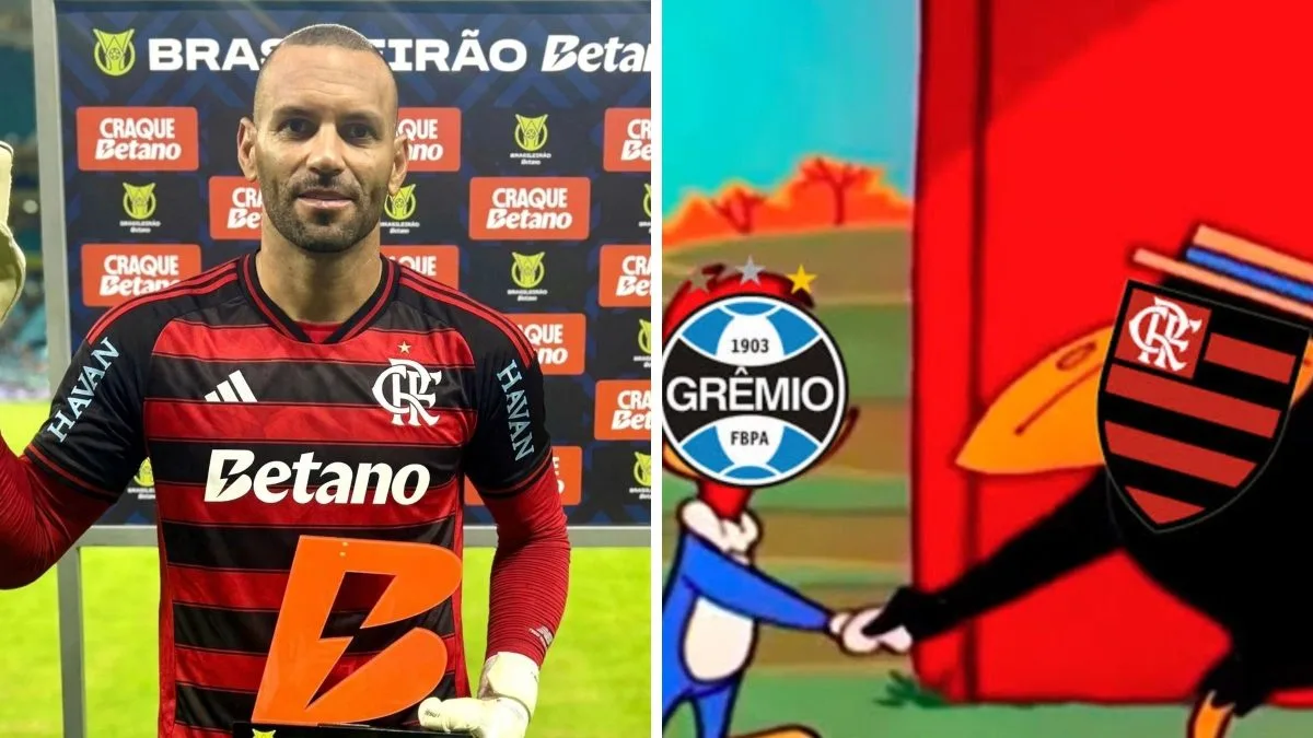 Flamengo vence o Bragantino, abre vantagem na liderança do Brasileirão e torcedores ‘agradecem’ o Grêmio; veja memes