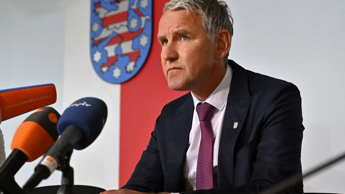 Thüringer Landtag: Höcke kündigt Antrag auf Neuwahl des Landtags an