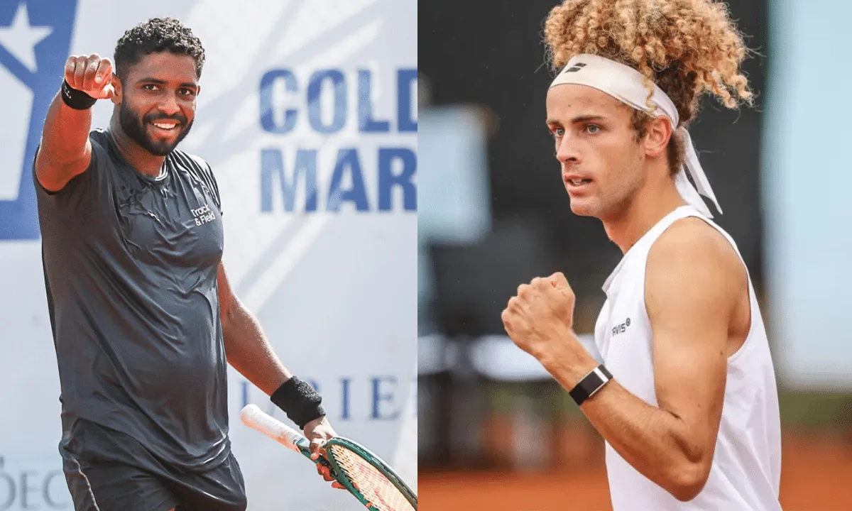 João Lucas Reis e Mika Brunold disputam final histórica para o tênis masculino
