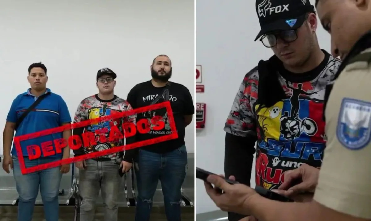 Ecuador deporta a cuatro repartidores venezolanos por grabar un VIDEO viral