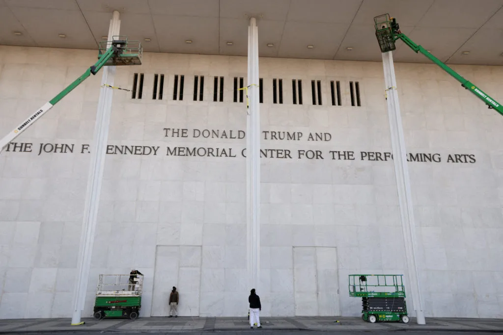 Judge questions why Kennedy Center is moving so quickly to return Trump's name to building