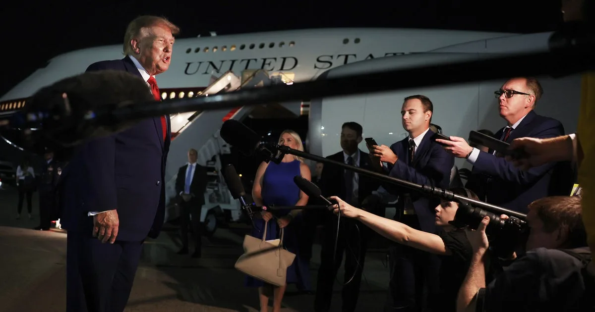 Trump says U.S. has "total control" over Strait of Hormuz