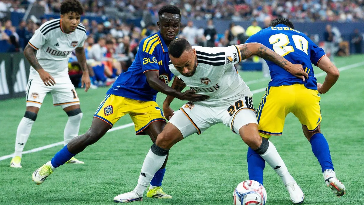 Whitecaps lose to Dynamo in battle for first in MLS Western Conference