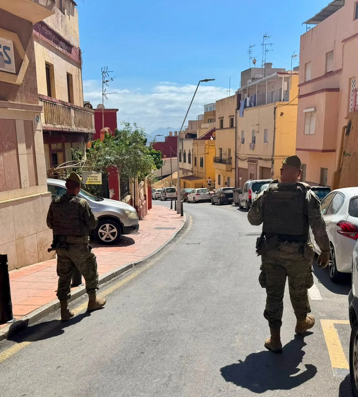 Un sargento herido y cuatro marroquíes detenidos tras una segunda emboscada contra militares en Ceuta