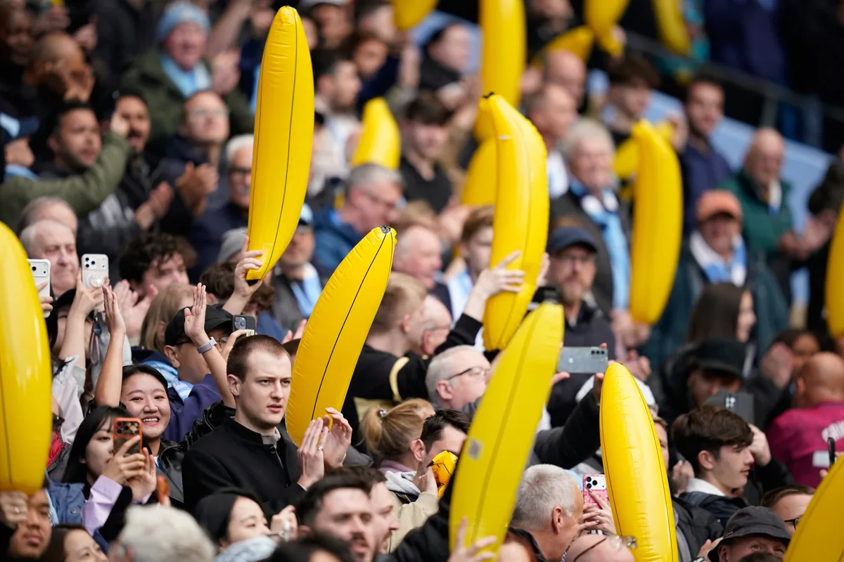 From inflated revenues to inflatable bananas: A look at the bizarre craze at scandal-hit Man City