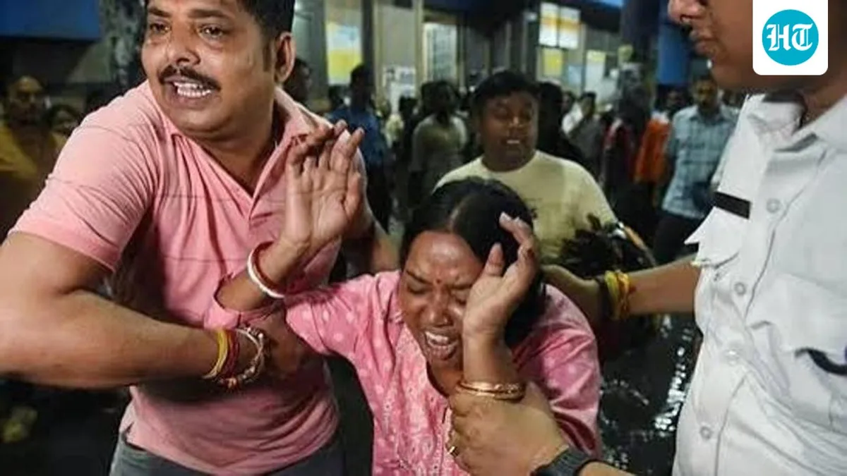 'There was no way out': Families mourn loss of loved ones in Durga Puja stampede that killed 19
