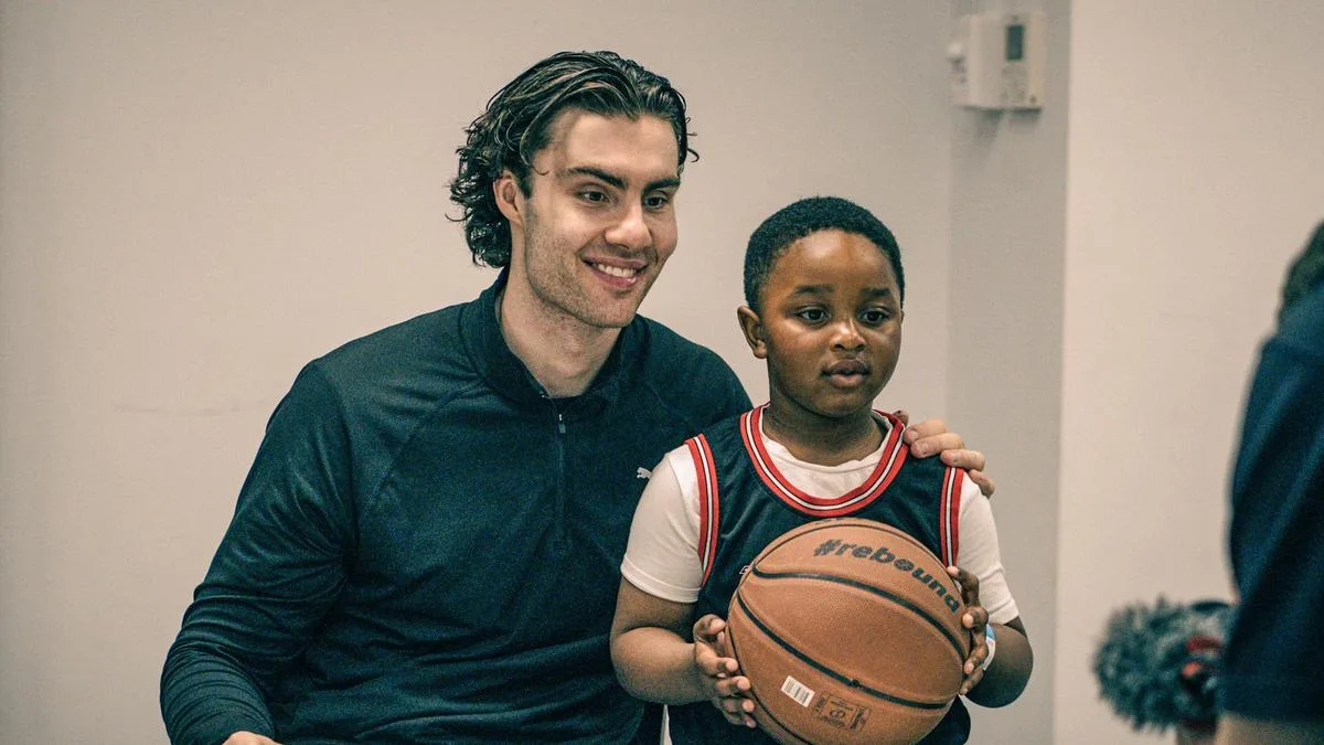 NBA: Chicago Bulls star Josh Giddey brings NBA camp to leisure centre in Mirrabooka
