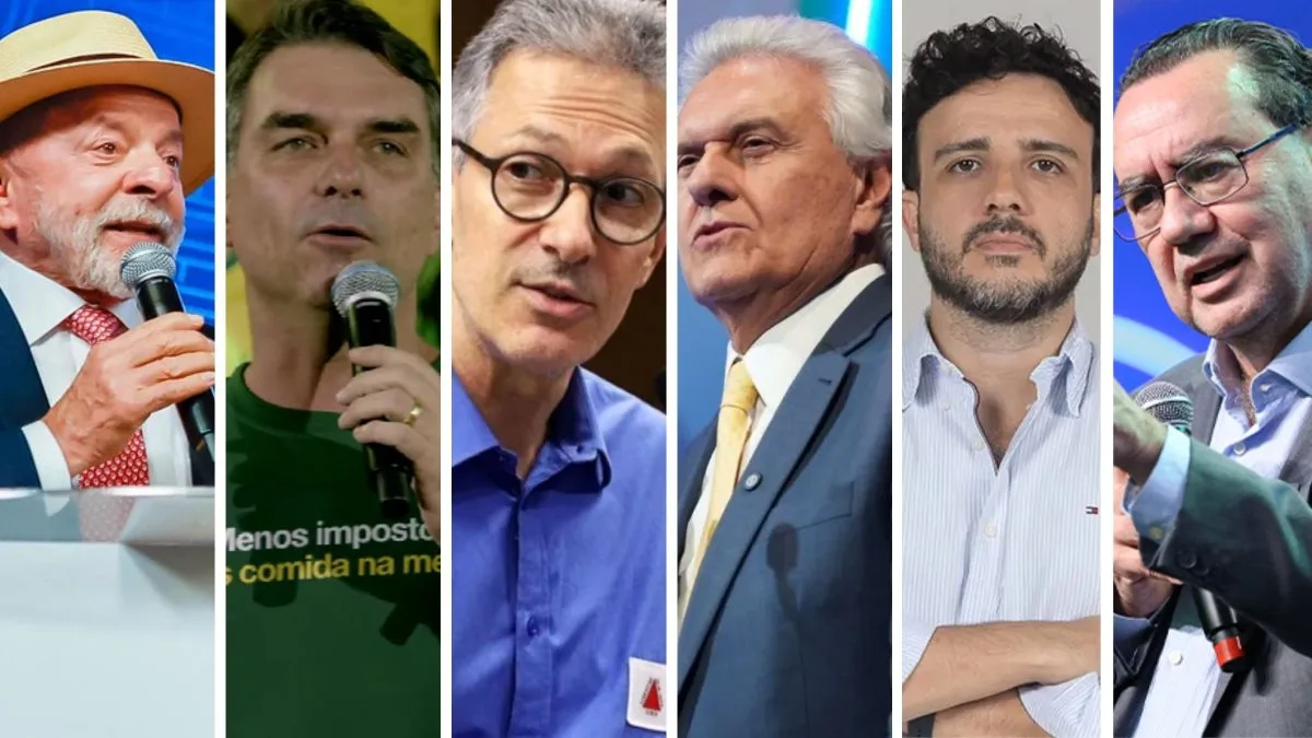 Debate Band/Estadão: Renan, Caiado e Cury criticam ausência de Lula e Flávio e apresentam propostas para economia, segurança e Bolsa Família