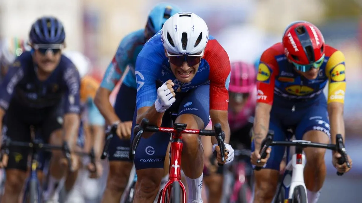 Surprise winner after chaotic Vuelta sprint finish
