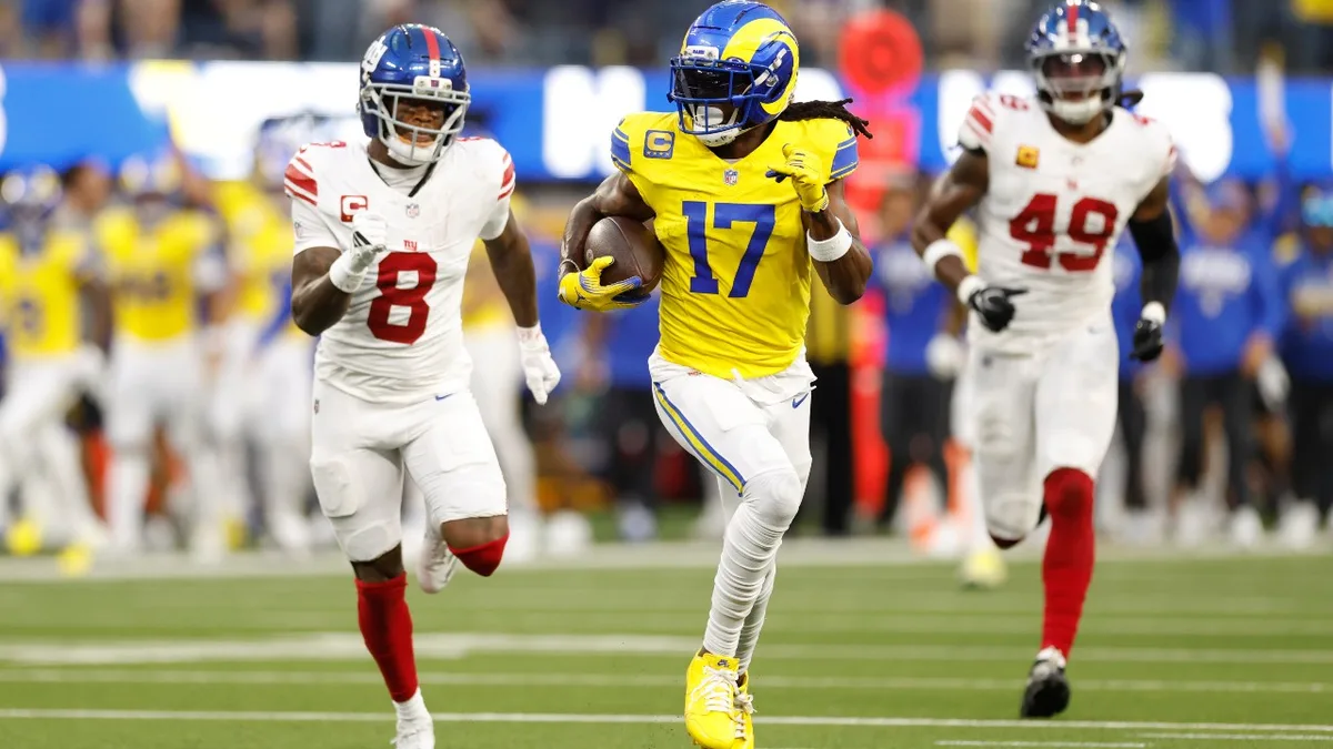 Adams, Stafford lead Rams past Giants after Dart’s injury