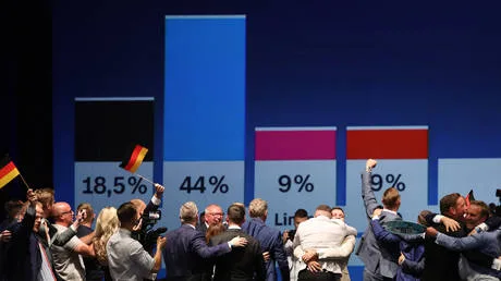 AfD claims landslide victory in German regional election