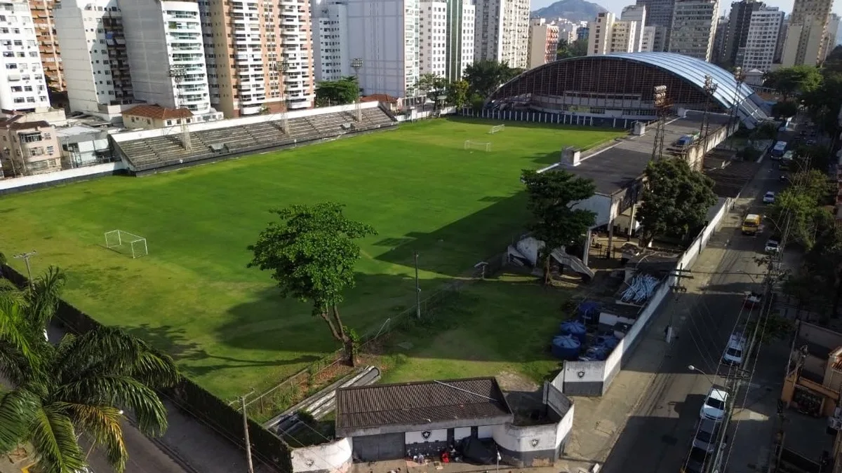 Estádio em Niterói que foi já casa do Botafogo, Caio Martins vai virar parque e reservatório no RJ