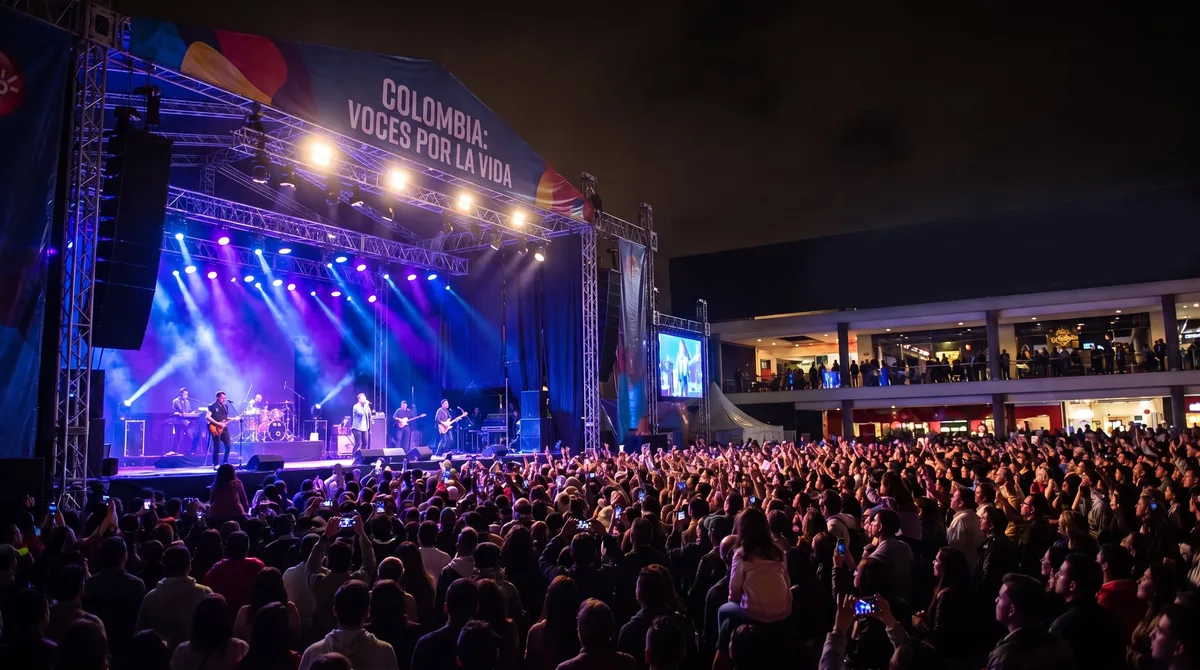 “Colombia: Voces por la Vida” - Hora, dónde ver, y orden de las presentaciones de los más de 30 artistas en el Vive Claro