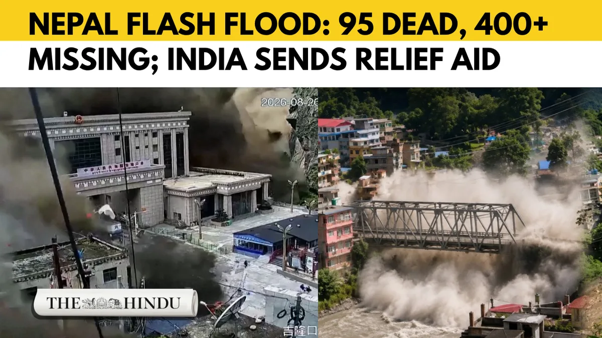 Nepal flash floods: 95 dead, hundreds missing; India launches relief effort