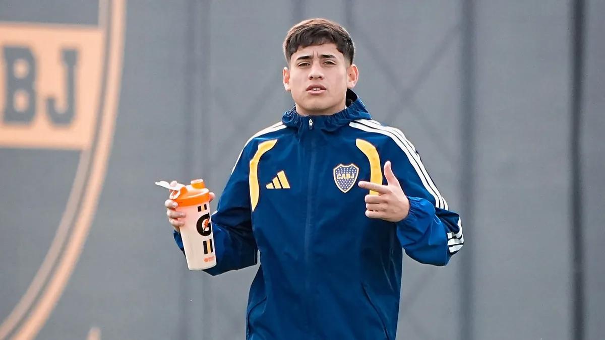Preocupación en Boca Juniors por la lesión que sufrió Tomas Aranda en el entrenamiento