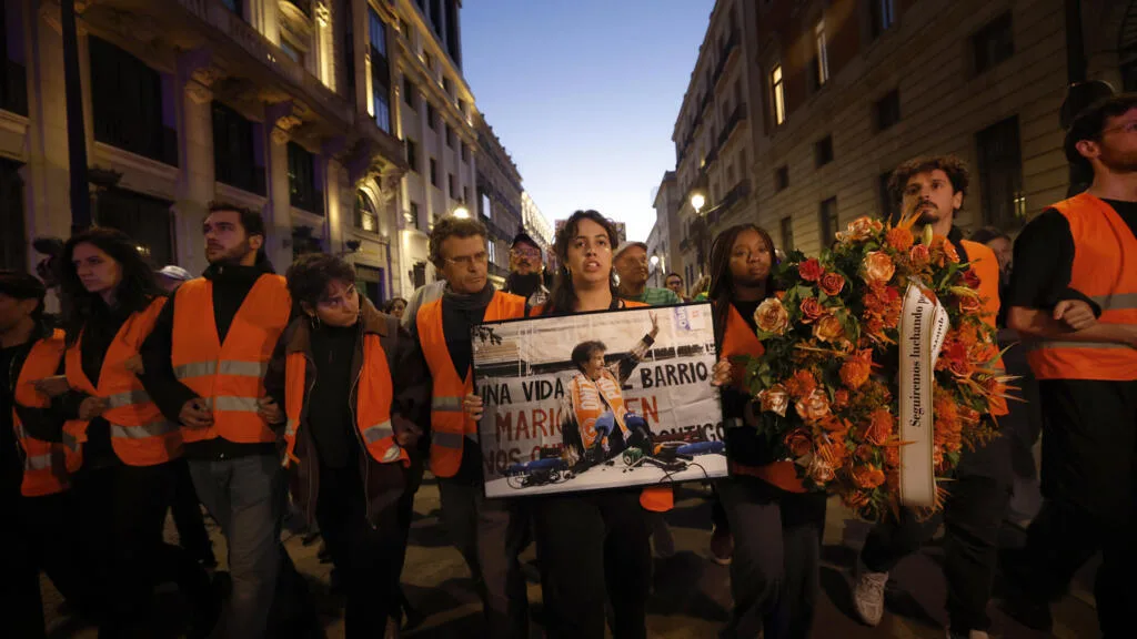 Madrid pleure Maricarmen, icône des manifestations pour le logement en Espagne