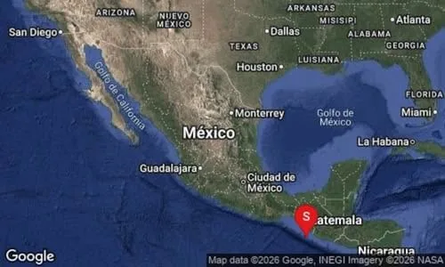 Sismo de 5.1 grados sacude Ciudad Hidalgo, Chiapas; no se reportan afectaciones