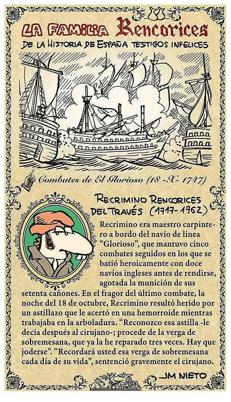 La familia Rencorices (VII)
