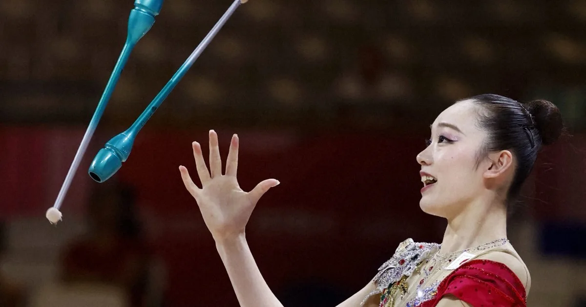 喜田未来乃は前半19位 五輪予選兼ねた新体操の世界選手権が開幕