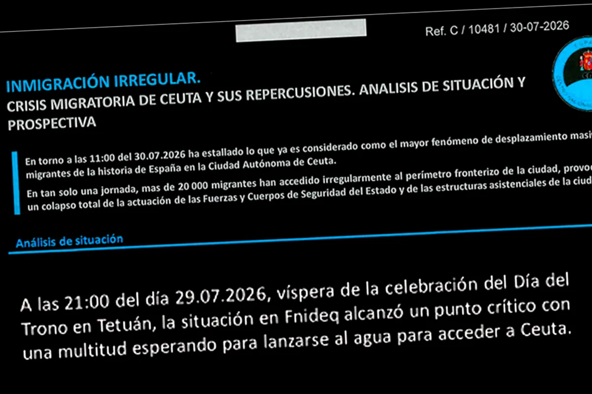 "Punto crítico": el CNI advirtió a la Delegación del Gobierno de que "una multitud espera para lanzarse al agua" a las 21.34 del 29 de julio