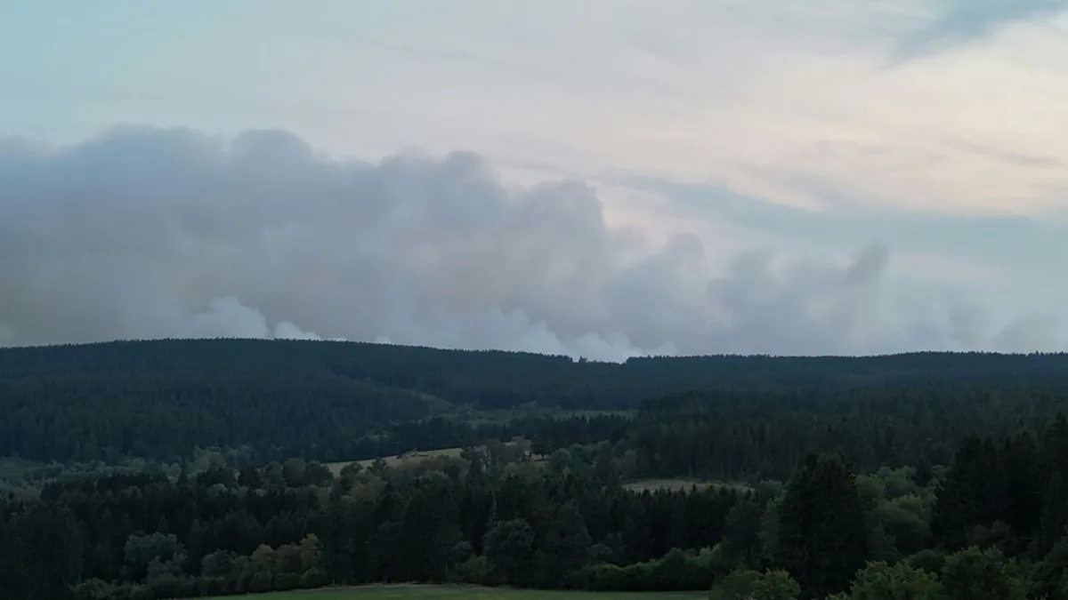 Brand im Hohen Venn: Evakierung von Teilen von Monschau angeordnet