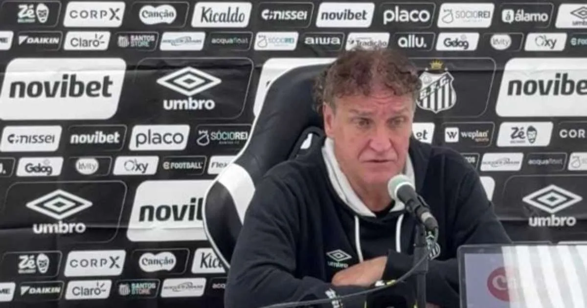 Cuca lamenta falta de pontaria do Santos: "Gosto de quero mais"