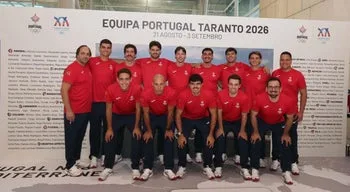 Taranto2026. Portugal abre participação com derrota frente à Itália
