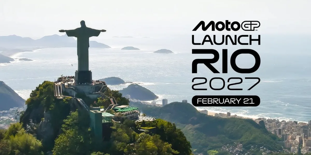 Rio de Janeiro será sede de lançamento da temporada 2027 da MotoGP