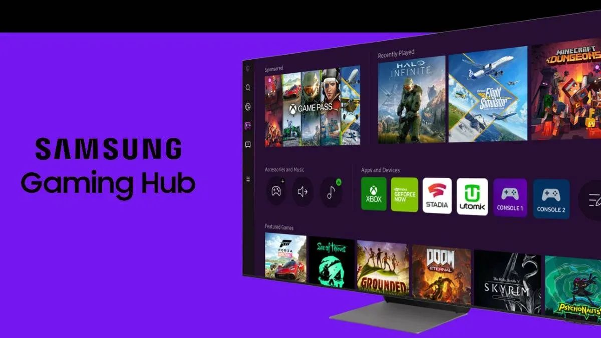 TVs Samsung mais antigas vão perder recurso que roda Xbox sem console