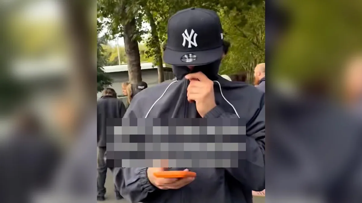 Taxi-Panne vor dem Konzert - Rap-Star muss sich durch die Fans schmuggeln