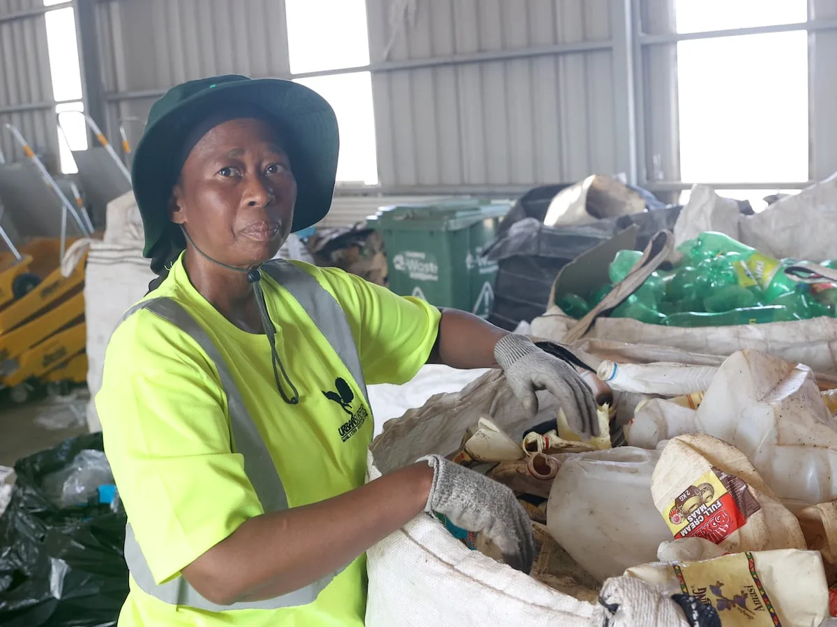 Waste picking keeps Majako’s family fed