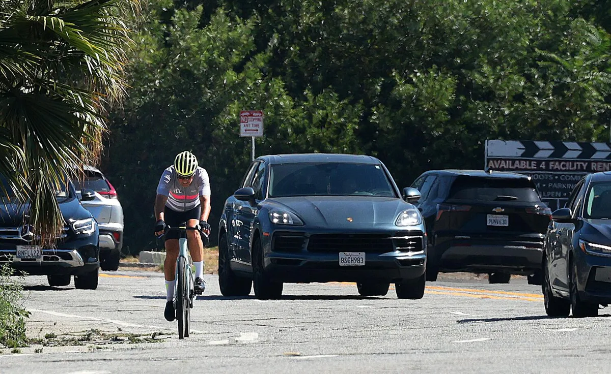 Bass hit brakes on new bike lanes near Forest Lawn. Raman is now slamming her for it.