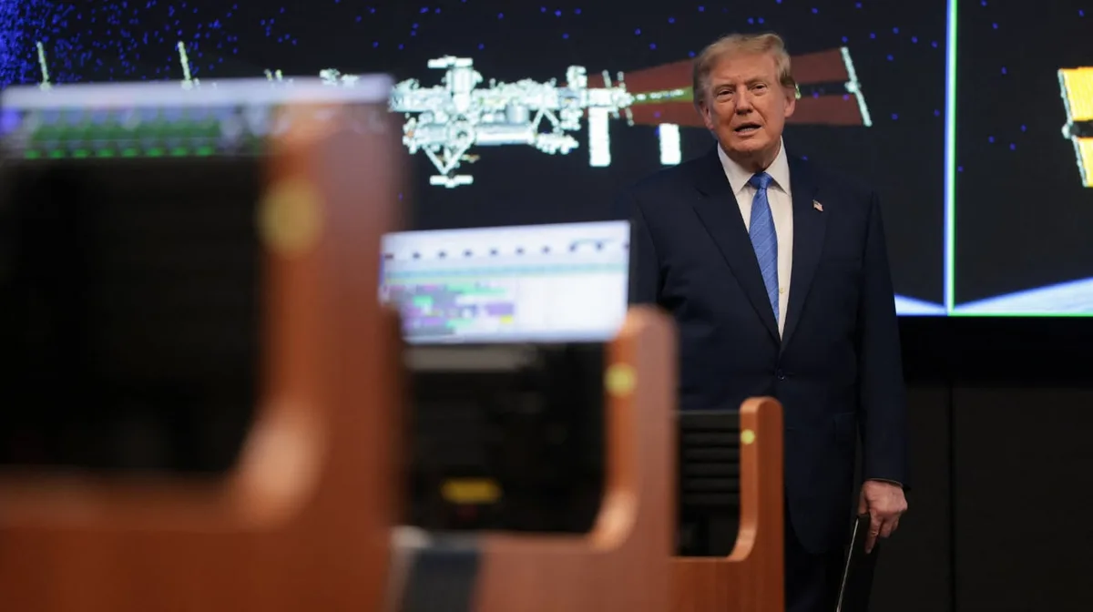 Trump anunció la creación de la Academia Espacial de Estados Unidos para formar astronautas