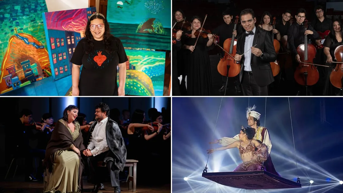 Agenda cultural en Lima del 20 al 27 de agosto: ópera ítalo-peruana, salsa, música de películas, teatro, circo y una variedad de exposiciones