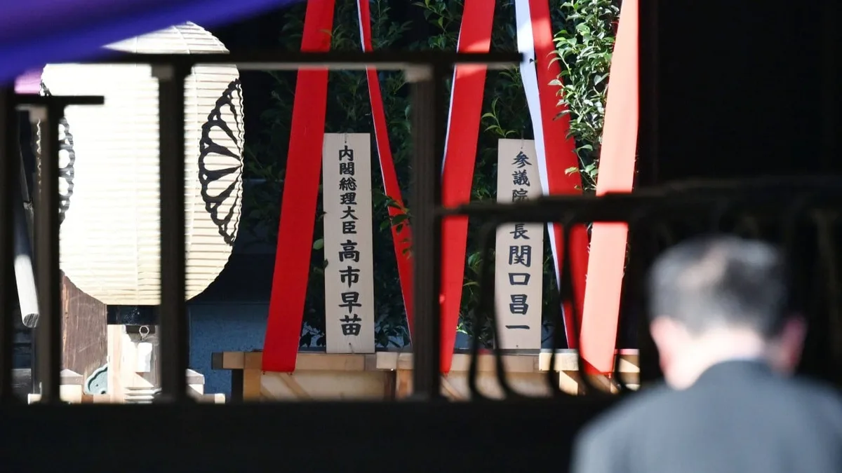 China slams Japan’s Takaichi over Yasukuni ritual offering, warns of ‘remilitarisation’