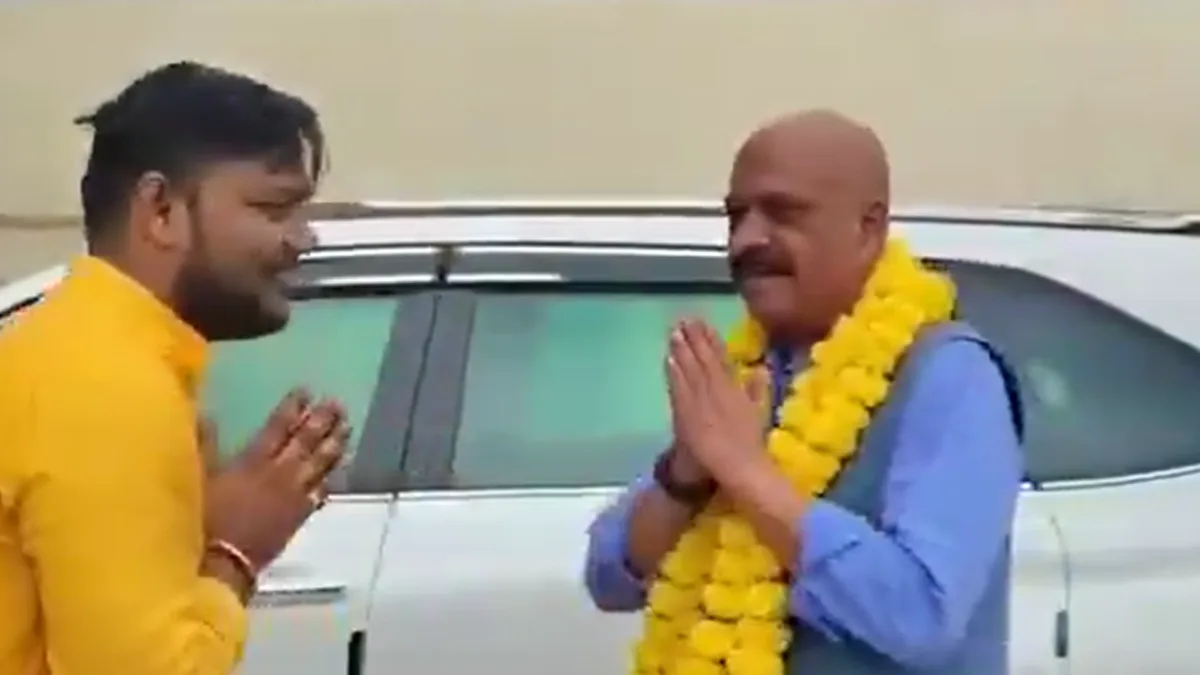 Air Marshal Mishra welcomed at Ram temple as Brij Bhushan cautions him about ‘hidden enemy’