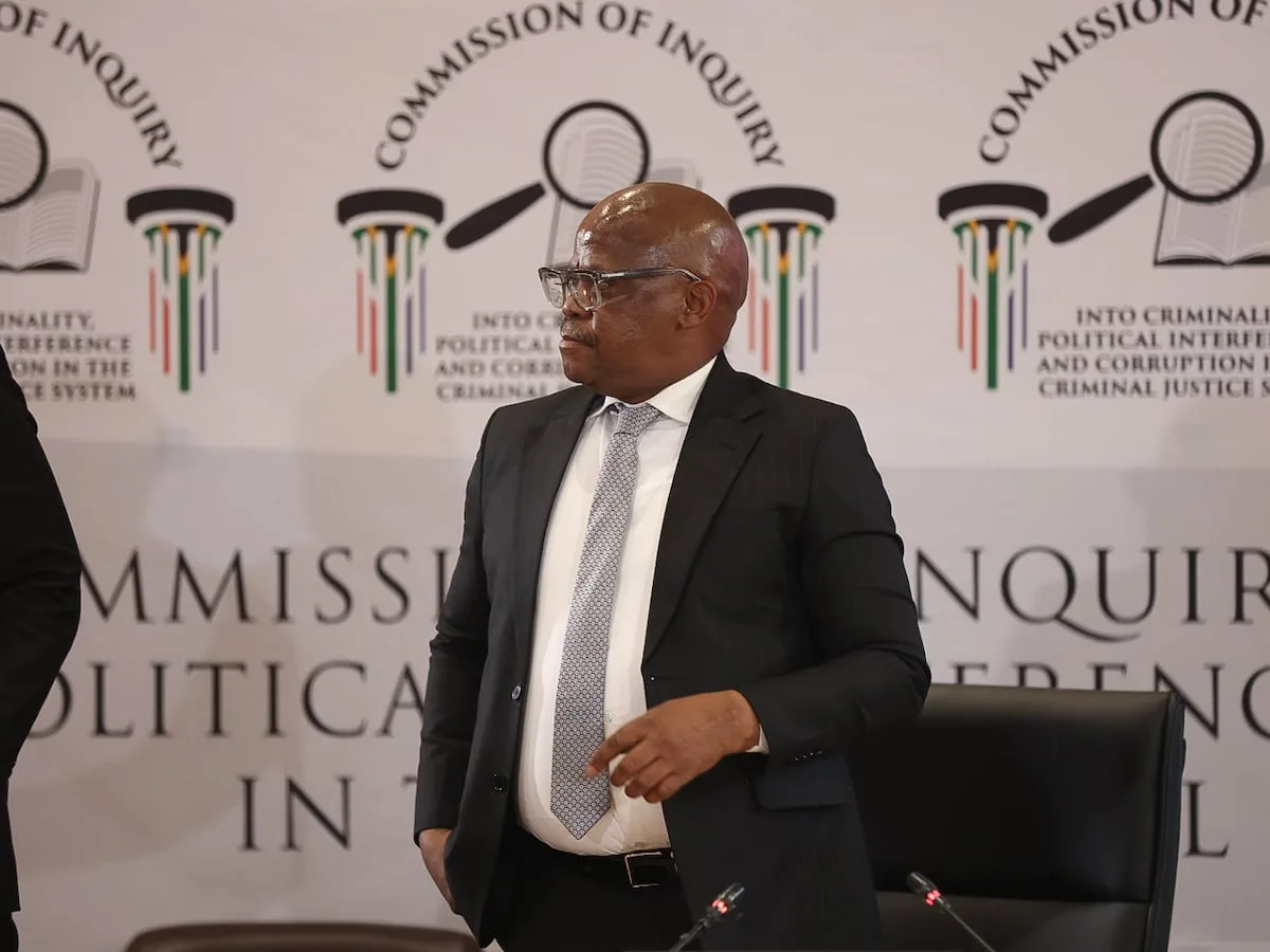 Joe Sibanyoni objects to answering some of Madlanga’s questions