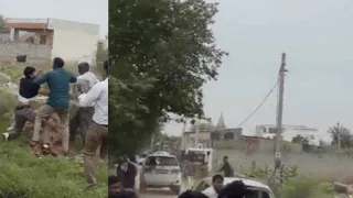 Watch: CJP volunteers attempting to invest Rajasthan govt school attacked