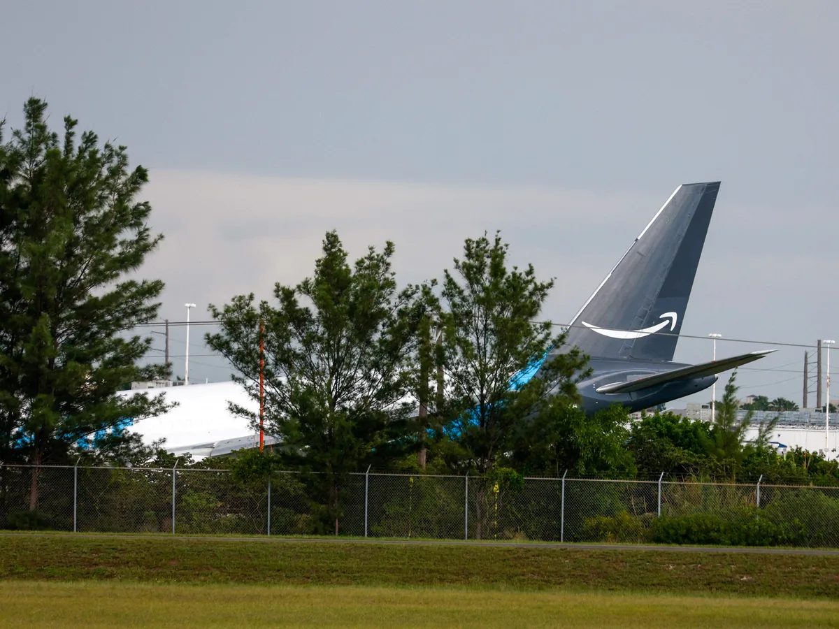 Amazon Prime Air cargo plane overshoots runway and crashes in Miami, killing at least 5 people