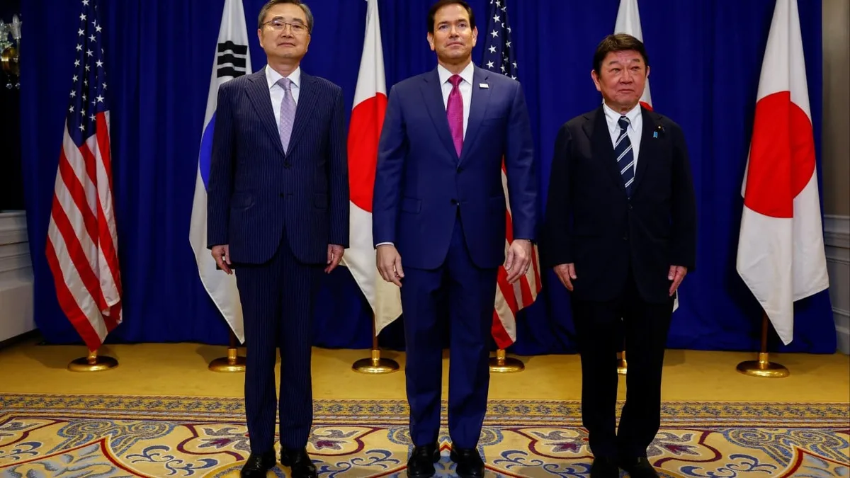 US, Japan and South Korea launch economic-security talks before Xi summit