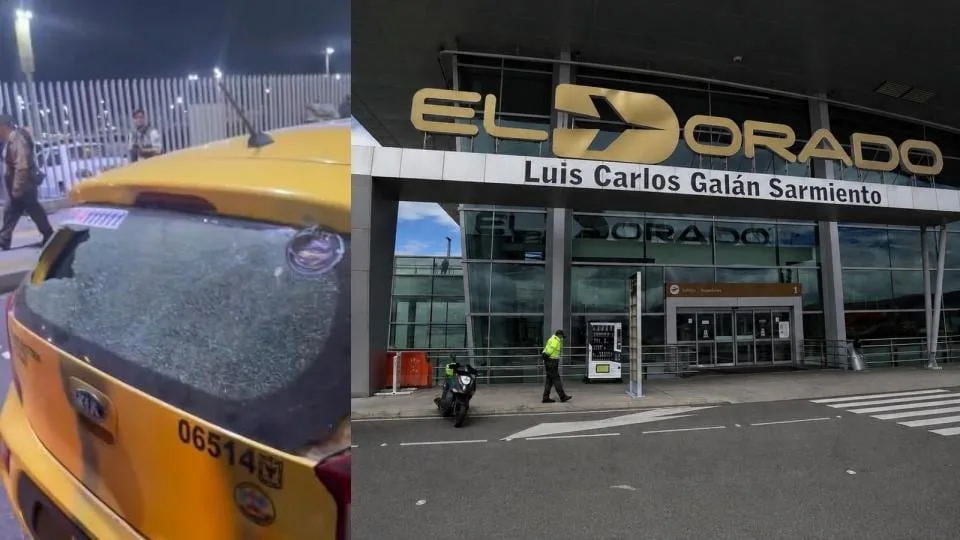Alerta en el aeropuerto El Dorado de Bogotá por un tiroteo: una riña entre taxistas habría sido la causante