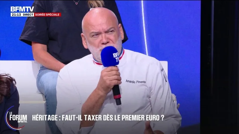 FORUM BFMTV - Héritage: "Cet argent ne dort pas, il sert et rapporte de la TVA", estime Amandio, artisan boulanger
